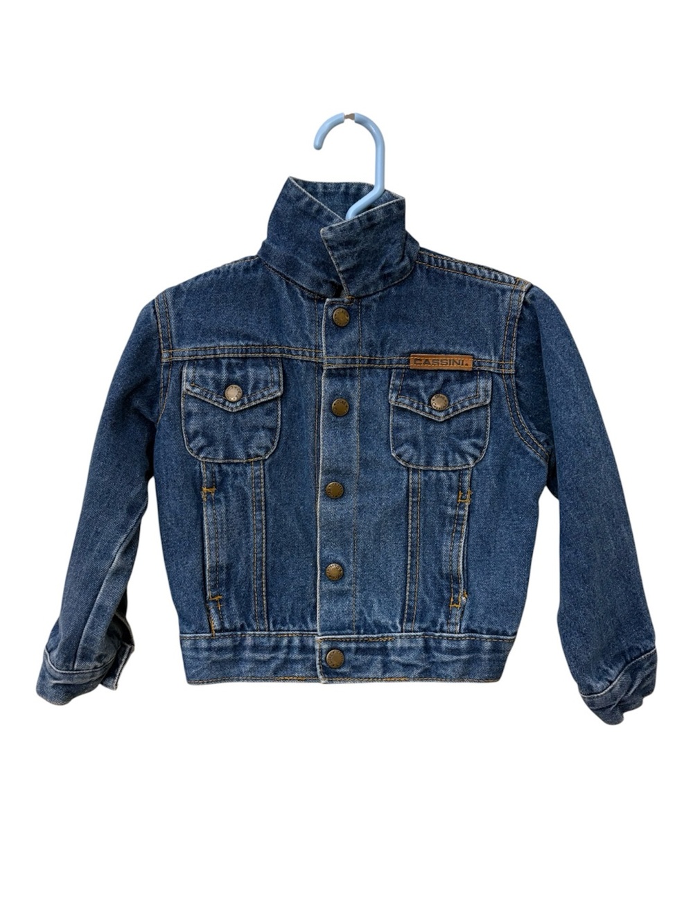 Vintage Oleg Cassani Kids Denim Jacket Size 4